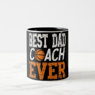 Tasse 2 Couleurs Meilleur entraîneur papa