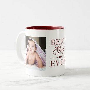 Tasse 2 Couleurs Meilleur Gigi Jamais Rouge Anniversaire Personnali