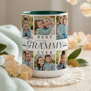 Tasse 2 Couleurs Meilleur Grammy Jamais Cadeau Personnalisé 8 Colla