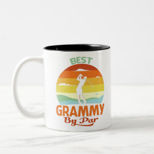 Tasse 2 Couleurs Meilleur Grammy Par Par Fête des pères Golf Chemis