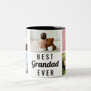 Tasse 2 Couleurs Meilleur Grand-Père de tous les temps - Photo Fê