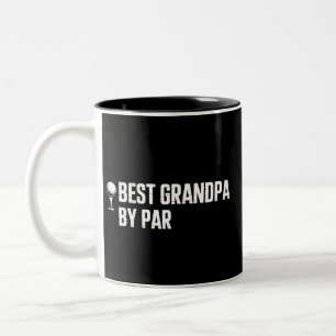 Tasse 2 Couleurs Meilleur Grand-Père par Cadeau de Golf Parodique H