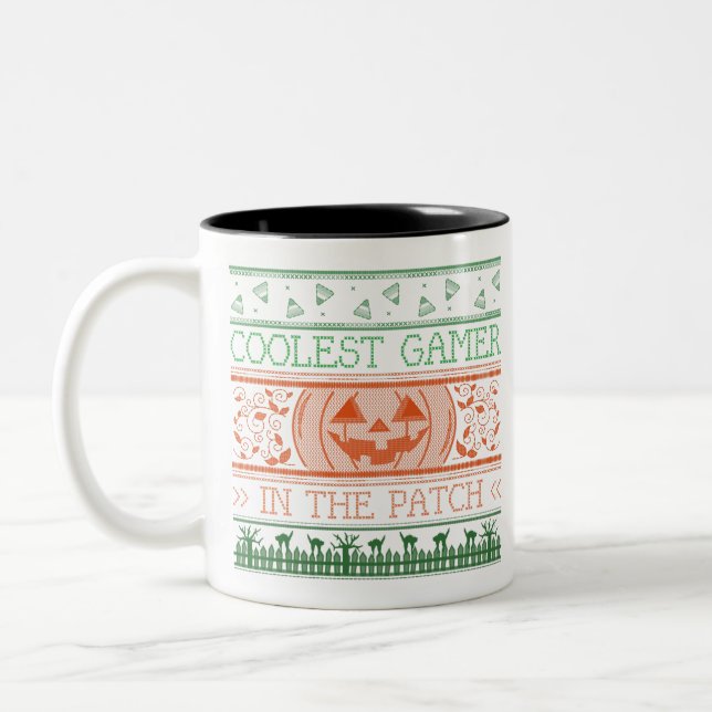 Tasse 2 Couleurs Meilleur joueur dans le patch (Gauche)