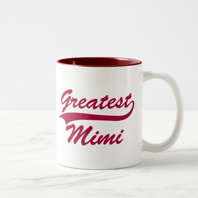 Tasse 2 Couleurs Meilleur Mimi (Droit)