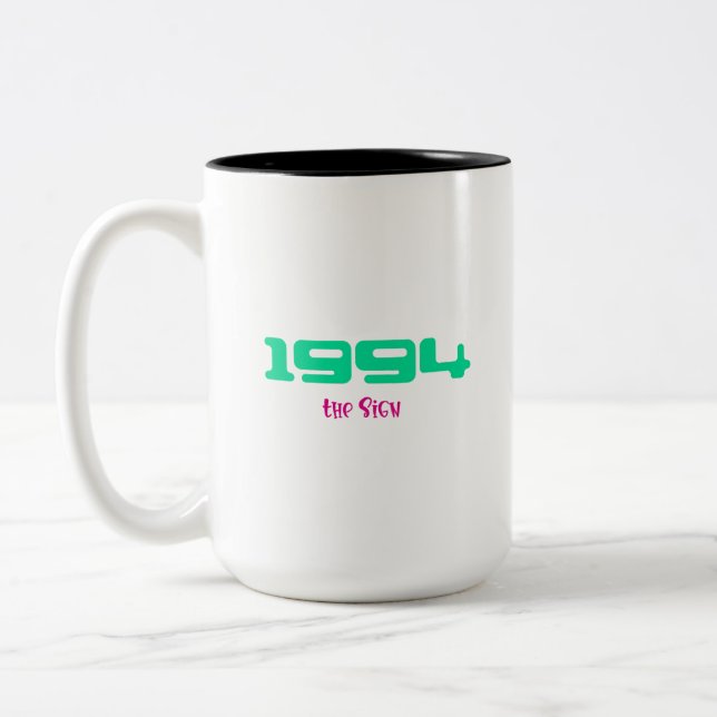 Tasse 2 Couleurs Meilleur morceau de 1994 (Gauche)