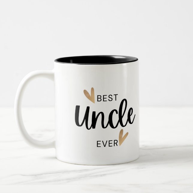 Tasse 2 Couleurs Meilleur oncle jamais (Gauche)