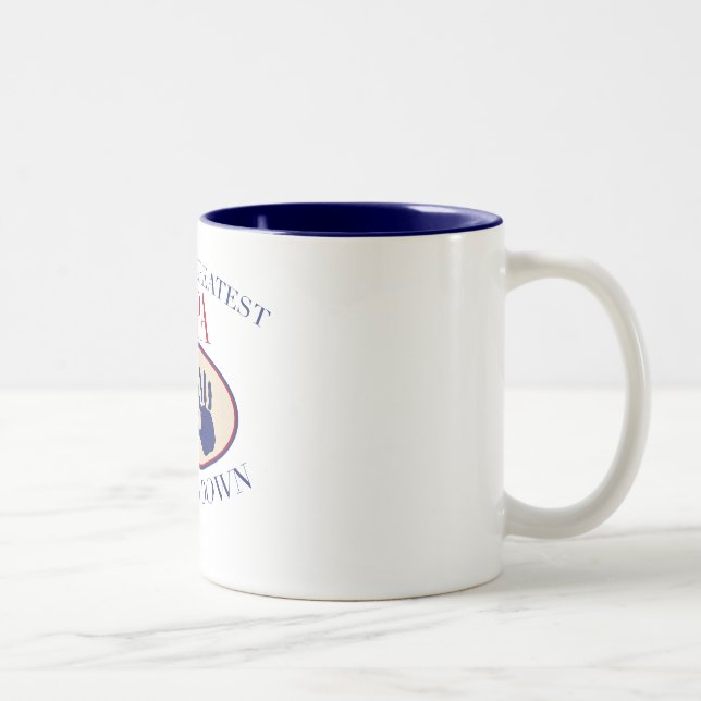 Tasse 2 Couleurs Meilleur Opa Haut la Main (Droit)