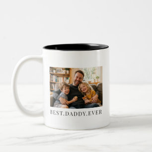 Tasse 2 Couleurs Meilleur Papa de tous les temps Cadeau de la fête