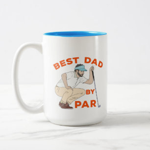 Tasse 2 Couleurs Meilleur papa par rapport