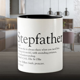 Tasse 2 Couleurs Meilleur Stepfather jamais connu du monde, Stepdad