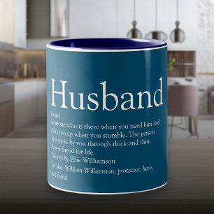 Tasse 2 Couleurs Meilleure définition du mari au monde