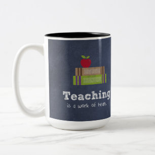 Tasse 2 Couleurs Meilleure évaluation des enseignants