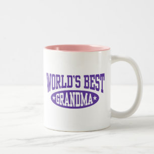 Tasse 2 Couleurs Meilleure grand-mère du monde