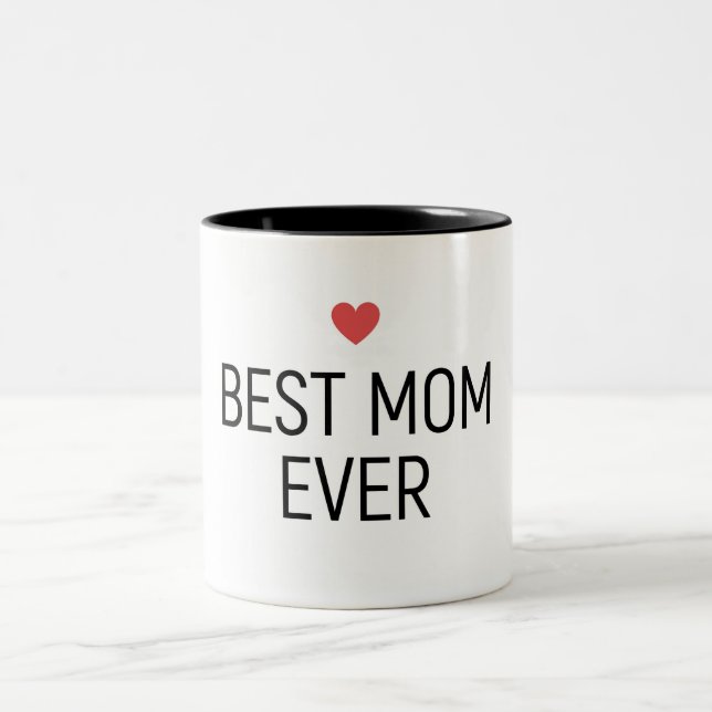 Tasse 2 Couleurs Meilleure Maman de Tous les Temps (Centre)