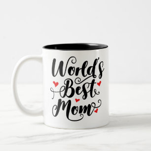Tasse 2 Couleurs Meilleure maman du monde
