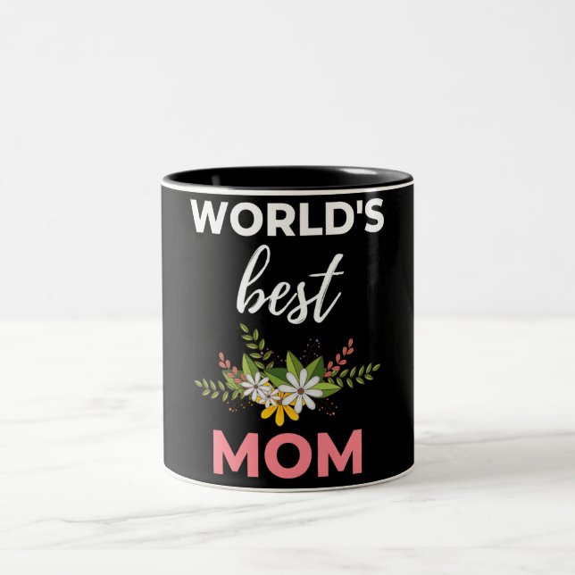 Tasse 2 Couleurs Meilleure Maman du Monde (Centre)