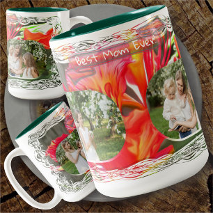 Tasse 2 Couleurs Meilleure Maman Fleur 1583