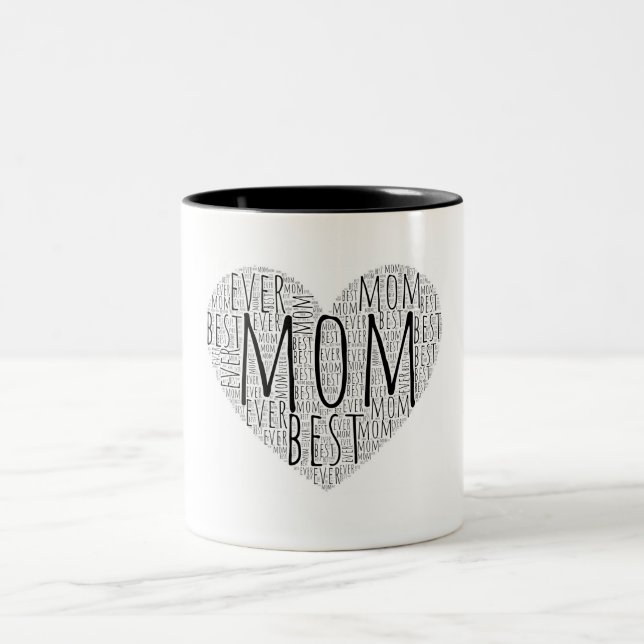 Tasse 2 Couleurs Meilleure maman jamais (Centre)