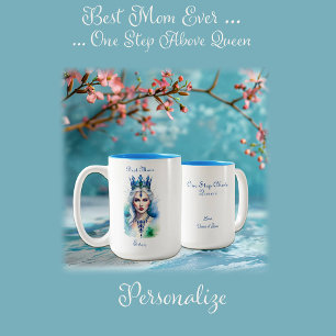 Tasse 2 Couleurs Meilleure maman reine