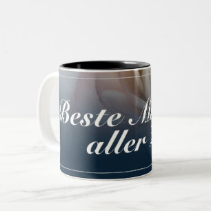 Tasse 2 Couleurs Meilleure mère de tous les temps avec une grande r
