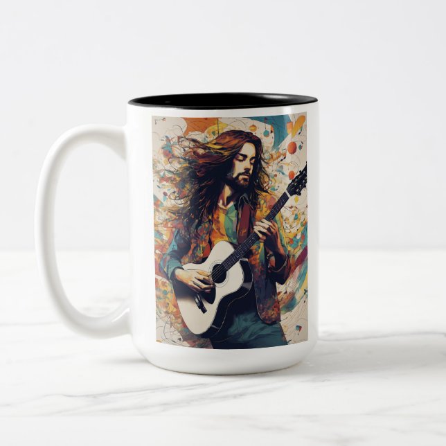 Tasse 2 Couleurs Mélodies en mouvement (Gauche)