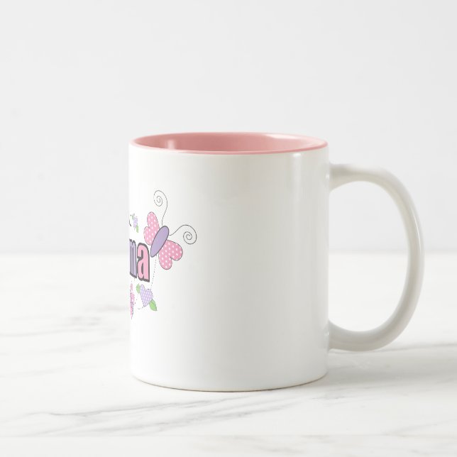 Tasse 2 Couleurs Mema Unique (Droit)