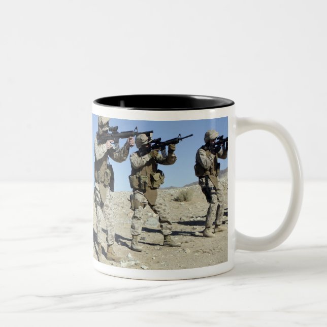 Tasse 2 Couleurs Membres de l'équipe de transition militaire (Droit)