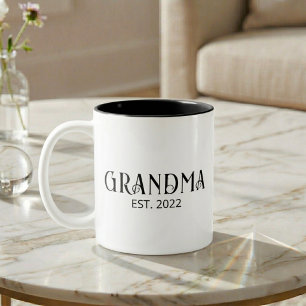 Tasse 2 Couleurs Mémé a Fondé Nouveau Cadeau pour Mémé