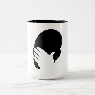 Tasse 2 Couleurs Mème Facepalm