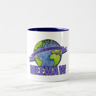 Tasse 2 Couleurs Mémé la plus géniale du monde