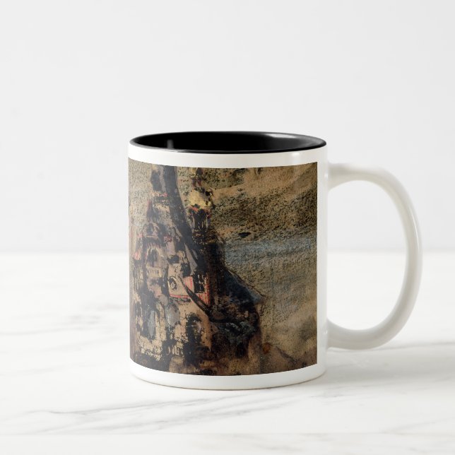 Tasse 2 Couleurs Mémoire de l'Espagne, 1850 (Droit)