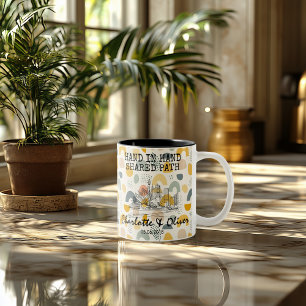 Tasse 2 Couleurs Mémoire personnalisée de Sydney - Monument en dess