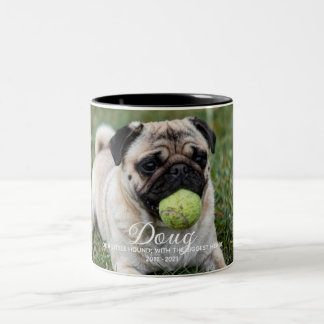 Tasse 2 Couleurs Mémorial Personnalisé pour Animal de Compagnie
