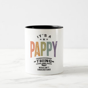 Tasse 2 Couleurs Mens C'est une chose amusante papa grand-père