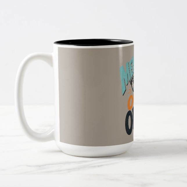 Tasse 2 Couleurs Mentalement absent du bureau (Gauche)