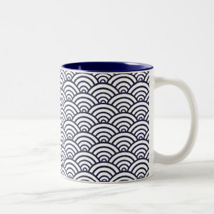 Tasse 2 Couleurs Mer de Seigaiha