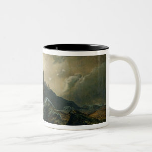 Tasse 2 Couleurs Mer orageuse avec le phare