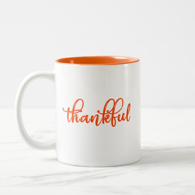 Tasse 2 Couleurs Merci (Gauche)