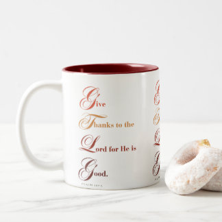 Tasse 2 Couleurs Merci