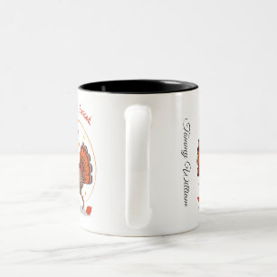Tasse 2 Couleurs Merci béni Bon thanksgiving gracieux