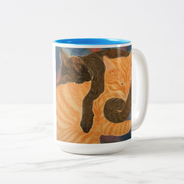 Tasse 2 Couleurs Merci pour tout maman (Devant droit)