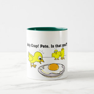 Tasse 2 Couleurs Merde sainte ! Peter, est que vous ?