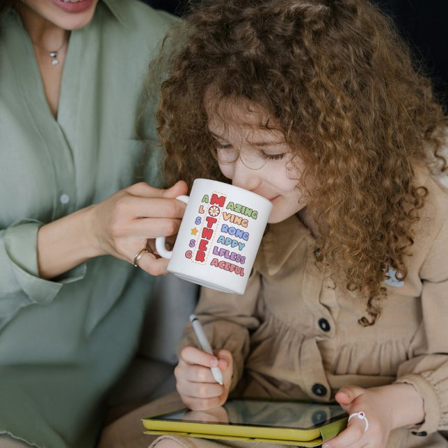 Tasse 2 Couleurs Mère ( Amazing gift for an amazing mom)
