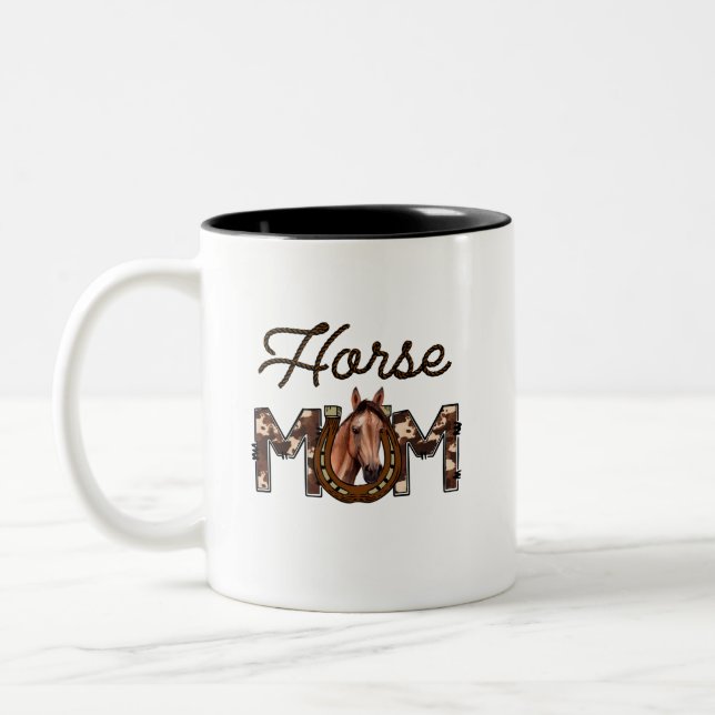 Tasse 2 Couleurs Mère de Horse (Gauche)