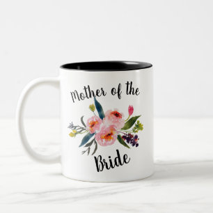 Tasse 2 Couleurs Mère de la mariée -