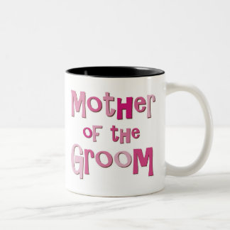 Tasse 2 Couleurs Mère du brun de rose de marié