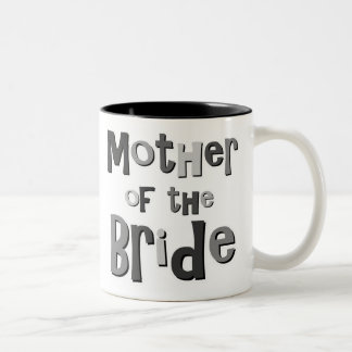 Tasse 2 Couleurs Mère du gris de jeune mariée
