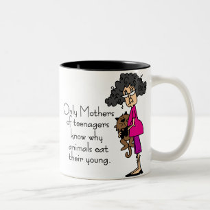 Tasse 2 Couleurs Mères des adolescents