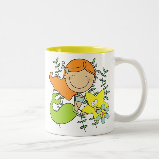 Tasse 2 Couleurs Mermaid (Droit)