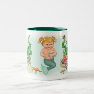 Tasse 2 Couleurs Mermaid Girl